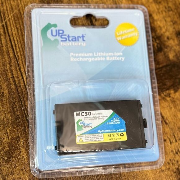 UpStart Battery MC30 for Symbol Premium Lithium-Ion Rechargeable Battery. New! - Picture 4 of 7